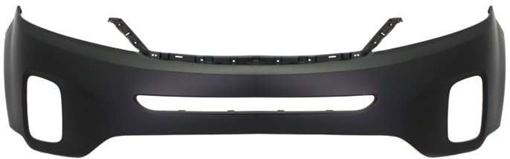 Bumper Cover, Sorento 14-15 Front Bumper Cover, Upper, Primed, W/ Or W/O Sport Pkg - Capa, Replacement REPK010324PQ