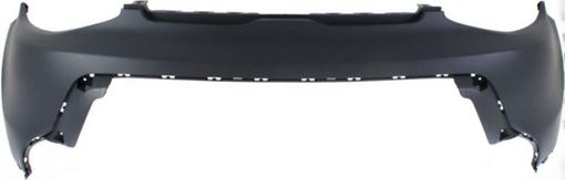 Kia Front, Upper Bumper Cover-Primed, Plastic, Replacement REPK010326P