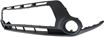 Kia Front, Lower Bumper Cover-Textured, Plastic, Replacement REPK010326Q