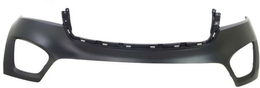 Bumper Cover, Sorento 16-18 Front Bumper Cover, Upper, Primed, Ex/L/Lx Models, Replacement REPK010336P