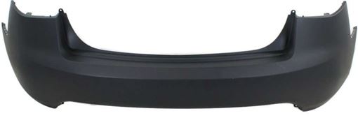 Kia Rear, Upper Bumper Cover-Primed, Plastic, Replacement REPK760105PQ