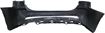 Kia Rear, Upper Bumper Cover-Primed, Plastic, Replacement REPK760113P