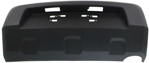 Rear, Center Bumper Cover Replacement Bumper Cover-Textured, Plastic, Replacement REPK760116