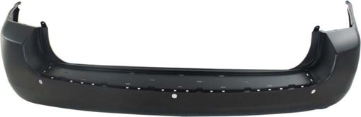 Bumper Cover, Sedona 06-14 Rear Bumper Cover, Primed, W/ Back-Up Sensor, W/ 3 Sensor Holes, (Exc. Base Model), Replacement REPK760118P