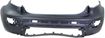 Kia Rear Bumper Cover-Primed, Plastic, Replacement REPK760120PQ