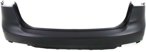 Kia Rear, Upper Bumper Cover-Primed, Plastic, Replacement REPK760131PQ