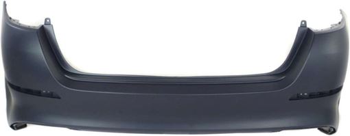 Bumper Cover, Optima 14-15 Rear Bumper Cover, Primed, (Exc. Hybrid Models), Korea Built - Capa, Replacement REPK760137PQ