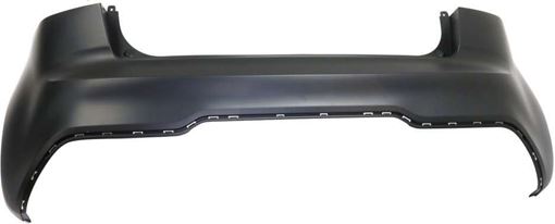 Kia Rear Bumper Cover-Primed, Plastic, Replacement REPK760144P