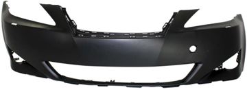 Bumper Cover, Is250/Is350 06-08 Front Bumper Cover, Primed, W/ Headlight Washer Holes, W/O Pre-Collision System, Replacement REPL010315