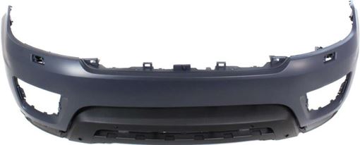 Land Rover Front Bumper Cover-Primed, Plastic, Replacement REPL010337P