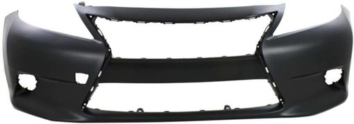 Bumper Cover, Es300h/Es350 13-15 Front Bumper Cover, Primed, W/O Parking Aid Snsr Holes - Capa, Replacement REPL010364PQ