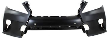 Bumper Cover, Rx350/Rx450h 13-15 Front Bumper Cover, Prmd, W/ F Sprt Pkg, W/O Hlw Holes, W/ Ipas Holes, (Rx350 Japan Built), Replacement REPL010371P