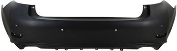 Bumper Cover, Es350 13-15 Rear Bumper Cover, Primed, W/ Parking Aid Snsr Holes, Replacement REPL760128P