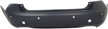 Bumper Cover, Gs300/350/430/450H 06-07 Rear Bumper Cover, Primed, W/ Park Assist Snsr Holes, Replacement REPL760146P