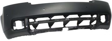 Bumper Cover, Range Rover 10-12 Front Bumper Cover, Primed, W/ Camera And Parking Aid Sensor Holes, Replacement REPLR010305P