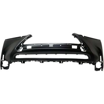 Bumper Cover, Nx200t/Nx300h 15-17 Front Bumper Cover, Prmd, (Nx200t, W/O F Sport Pkg), W/O Hlw Holes, W/ Pdc Snsr Holes - Capa, Replacement REPLX010319PQ