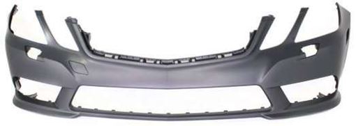 Bumper Cover, E-Class 10-13 Front Bumper Cover, Prmd, W/ Amg Pkg, W/ Hlw Holes, W/O Parktronic Holes, (Exc E63 Mdl), Sdn/Wgn - Capa, Replacement REPM010317PQ