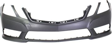 Bumper Cover, E-Class 10-13 Front Bumper Cover, Prmd, W/ Amg Pkg, W/O Hlw And Parktronic Holes, Exc. E63 Mdl, Sdn/Wgn, Replacement REPM010319P