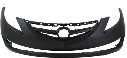 Mazda Front Bumper Cover-Primed, Plastic, Replacement REPM010323PQ