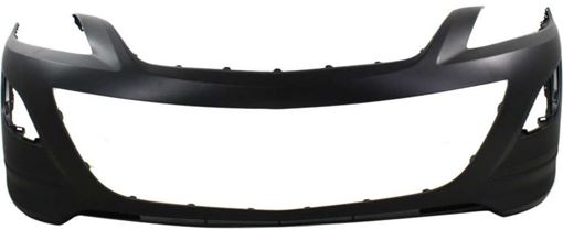 Mazda Front Bumper Cover-Primed, Plastic, Replacement REPM010345P