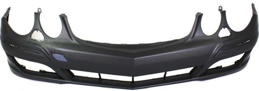 Bumper Cover, E-Class 07-09 Front Bumper Cover, Prmd, W/O Amg Styling And Sport Pkg, W/ Hlw, W/O Parktronic Holes, Replacement REPM010361P