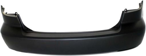 Bumper Cover, Mazda 6 03-05 Rear Bumper Cover, Primed, W/O Turbo, W/O Spoiler Holes, Hatchback/Sedan, Replacement REPM760112P