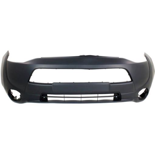 Mitsubishi Front Bumper Cover-Primed, Plastic, Replacement REPMB010301PQ