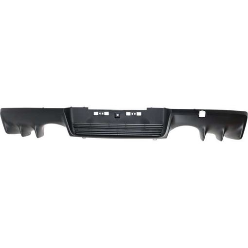 Mitsubishi Rear, Lower Bumper Cover-Textured, Plastic, Replacement REPMB760103