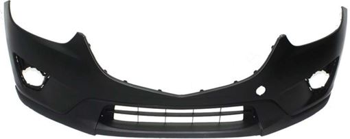 Bumper Cover, Cx-5 13-16 Front Bumper Cover, Upper Primed, Lower Textured - Capa, Replacement REPMZ010309PQ