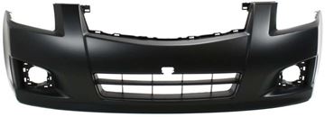 Nissan Front Bumper Cover-Primed, Plastic, Replacement REPN010303PQ