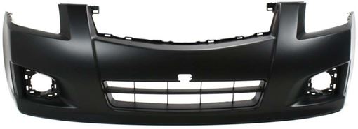 Nissan Front Bumper Cover-Primed, Plastic, Replacement REPN010303PQ