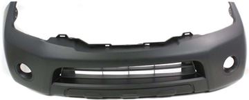 Nissan Front Bumper Cover-Primed, Plastic, Replacement REPN010307PQ