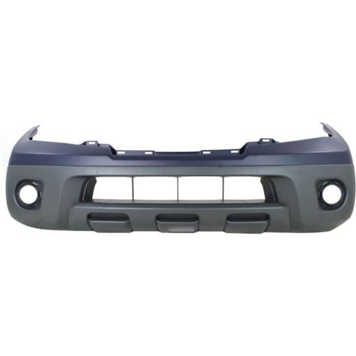 Nissan Front Bumper Cover-Primed top; Textured bottom, Plastic, Replacement REPN010338PQ