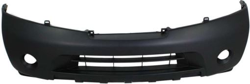 Nissan Front Bumper Cover-Primed top; Textured bottom, Plastic, Replacement REPN010340PQ