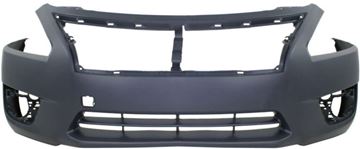 Nissan Front Bumper Cover-Primed, Plastic, Replacement REPN010348PQ