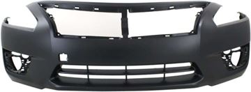 Nissan Front Bumper Cover-Primed, Plastic, Replacement REPN010348P