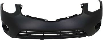 Bumper Cover, Rogue 11-13/Rogue Select 14-15 Front Bumper Cover, Primed, S/Sl/Sv Models, Replacement REPN010351P