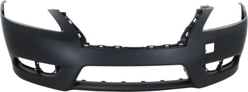 Nissan Front Bumper Cover-Primed, Plastic, Replacement REPN010353P