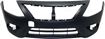 Nissan Front Bumper Cover-Primed, Plastic, Replacement REPN010364PQ