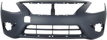 Nissan Front Bumper Cover-Primed, Plastic, Replacement REPN010364P