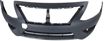 Nissan Front Bumper Cover-Primed, Plastic, Replacement REPN010364P