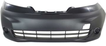 Nissan Front Bumper Cover-Textured, Plastic, Replacement REPN010364