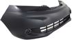 Nissan Front Bumper Cover-Textured, Plastic, Replacement REPN010364