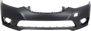 Nissan Front Bumper Cover-Primed, Plastic, Replacement REPN010373PQ