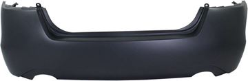 Nissan Rear Bumper Cover-Primed, Plastic, Replacement REPN760150P