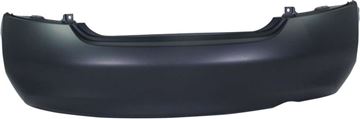 Bumper Cover, Versa 12-14 Rear Bumper Cover, Primed, Sedan, Replacement REPN760151P