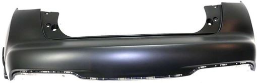 Nissan Rear Bumper Cover-Paint to Match, Plastic, Replacement REPN760166PQ