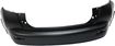 Nissan Rear Bumper Cover-Paint to Match, Plastic, Replacement REPN760167P