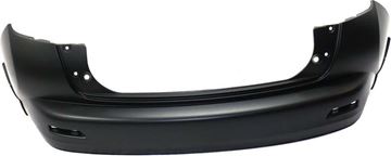 Nissan Rear Bumper Cover-Paint to Match, Plastic, Replacement REPN760167P