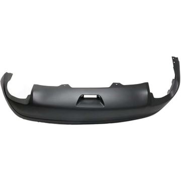 Nissan Rear, Lower Bumper Cover-Textured, Plastic, Replacement REPN760170